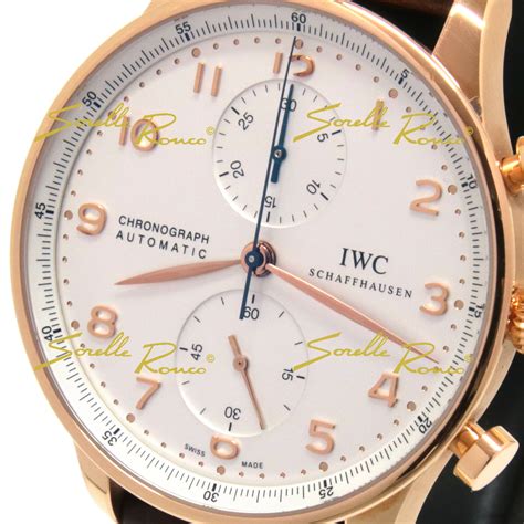 iwc portoghese cronometro automatico oro rosa|IWC Portuguese Automatic .